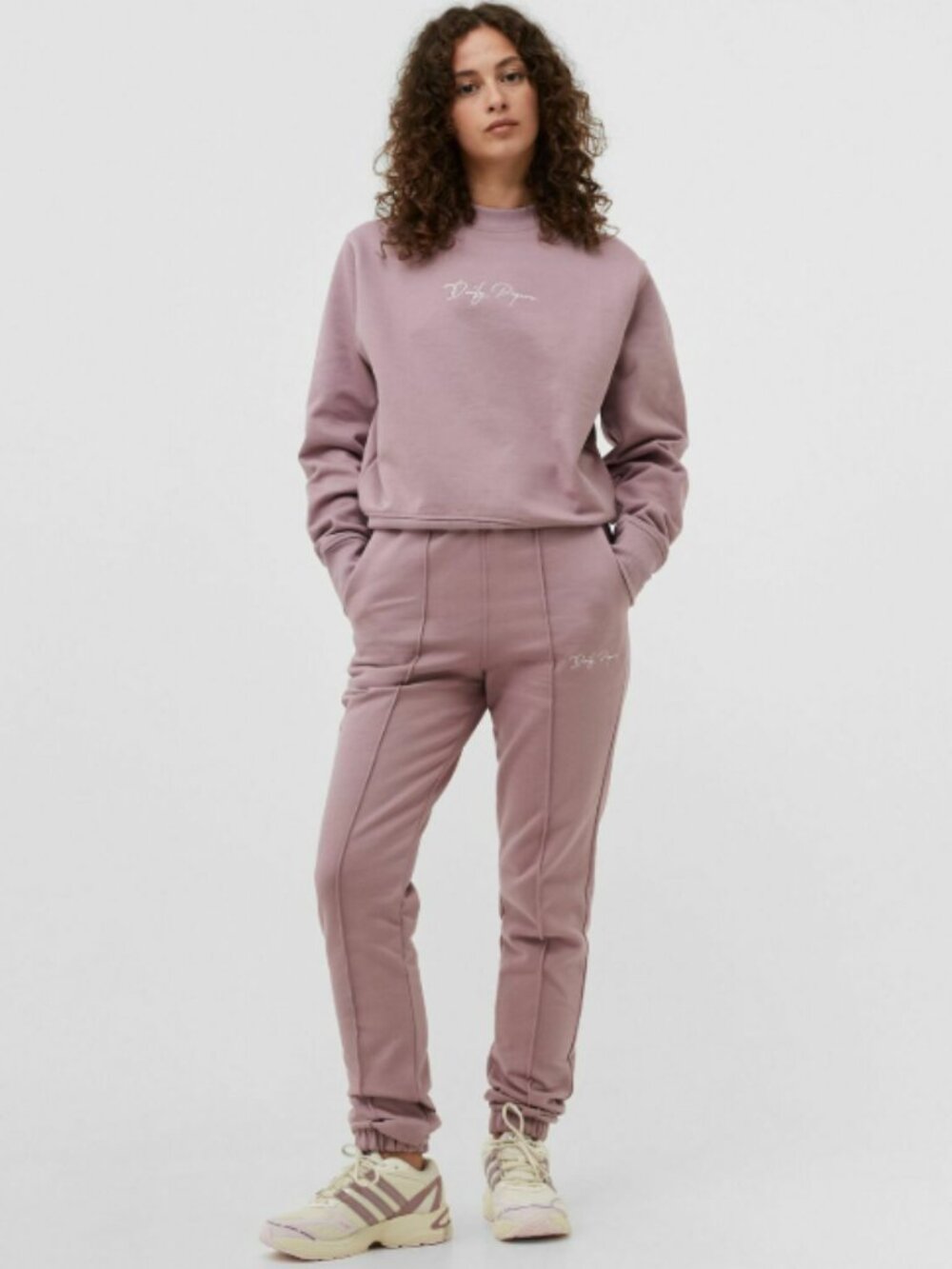 Daily Paper Ety Script Jogger Sweatpants Blush Pink Size Small